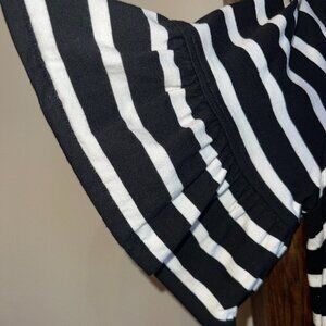 J. Crew Factory Midi Dress with Ruffled Sleeves - Large